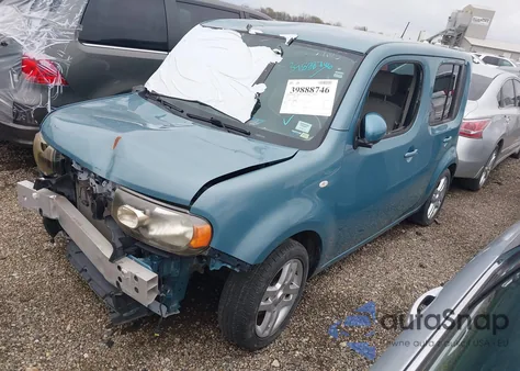 2009 Nissan Cube 1.8Sl z USA, uszkodzony, nr VIN JN8AZ28R99T115107